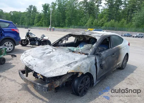 2018 Hyundai Elantra Sel from USA, damaged, VIN 5NPD84LF6JH235184